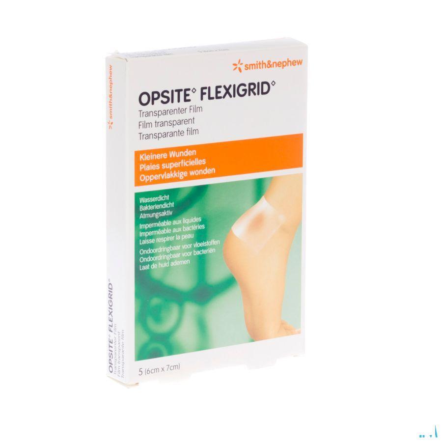 Opsite Flexigrid 6cmx 7cm 5 66030333  -  Smith Nephew
