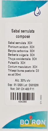 Sabal Serrul. Complex Druppels 30 ml  -  Boiron