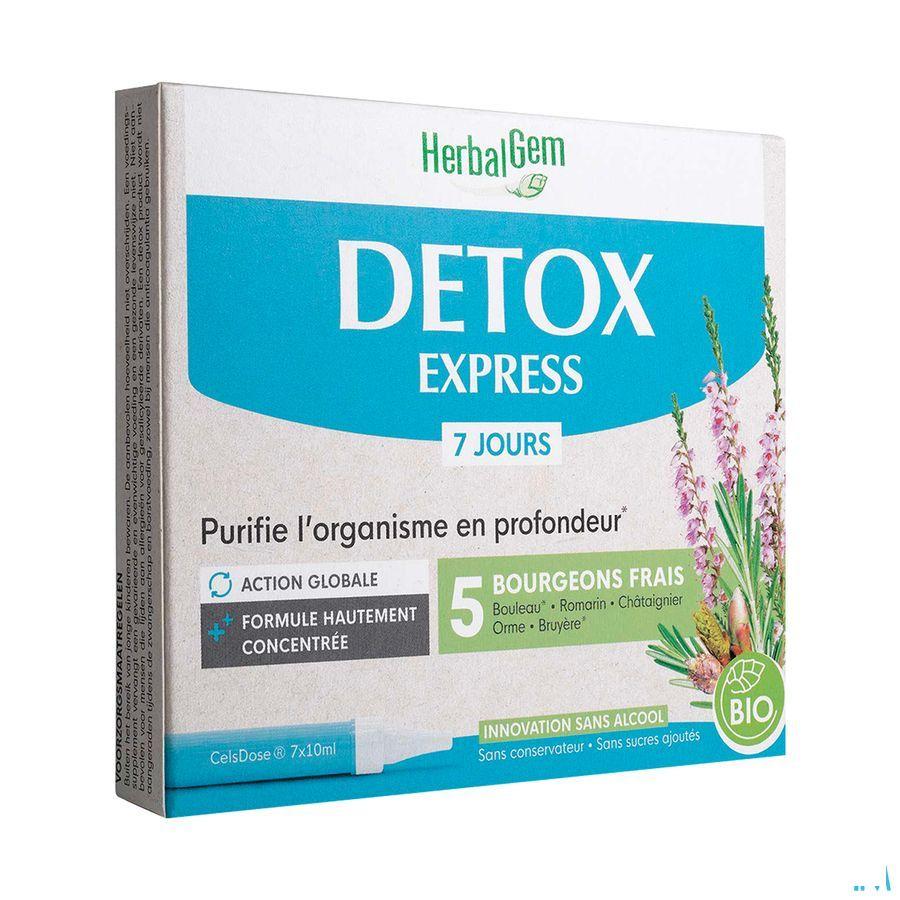 Herbalgem Detox Express Monodose 7 x 10 ml