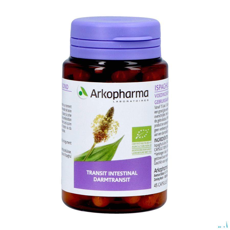 Arkogelules Ispaghul Psyllium Blond Bio Caps 45