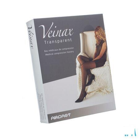 Veinax Collant Transparent 2 Long Noir Taille 3