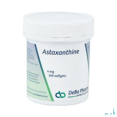 Astaxanthine 4Mg Softcaps 100 Deba