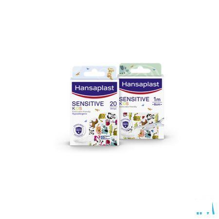 Hansaplast Pleisters Kids Sensitive 1Mx6Cm  -  Beiersdorf