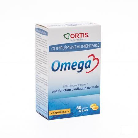 Ortis Omega 3 Blister Capsule 4x15  -  Ortis