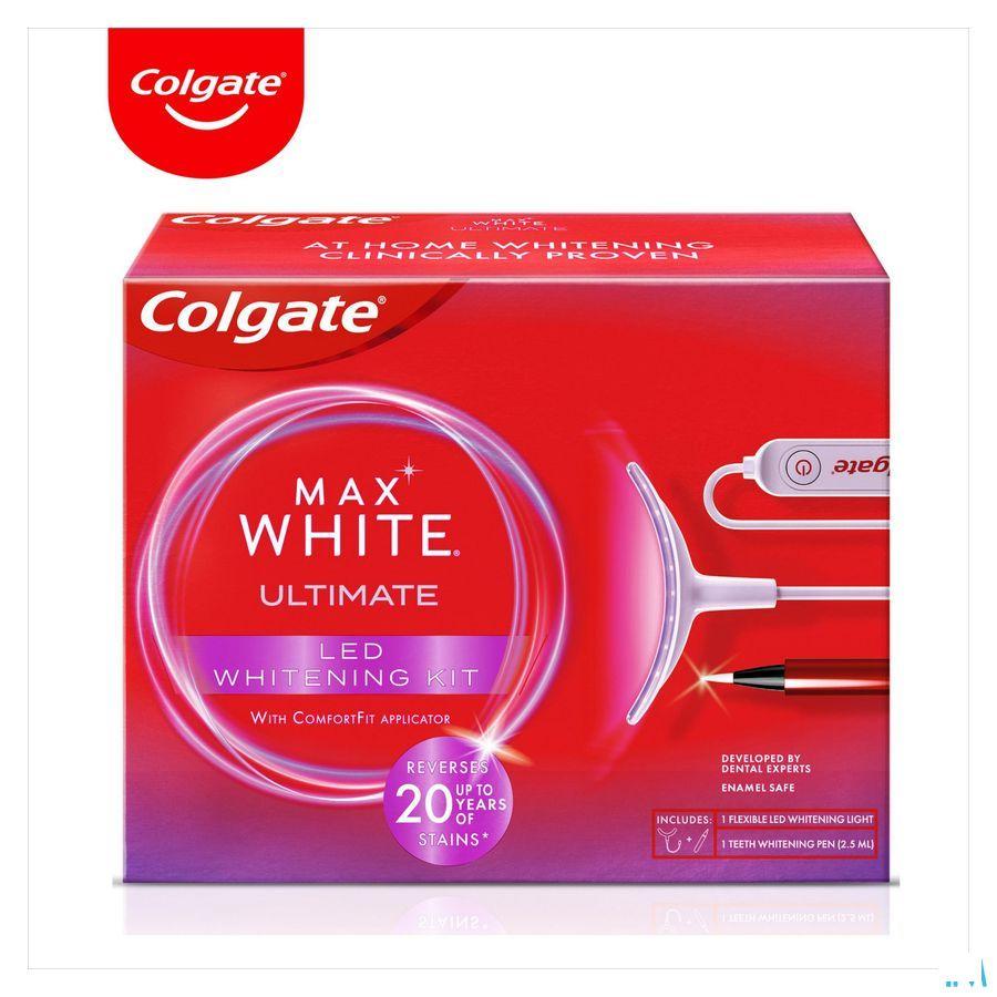 Colgate Max White Led Whitening Kit 2 Prod.