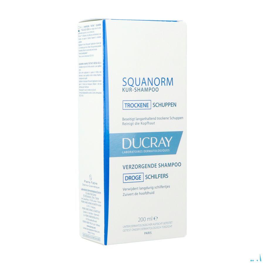 Ducray Squanorm Shampoo Droge Schilfers 200  ml Nf