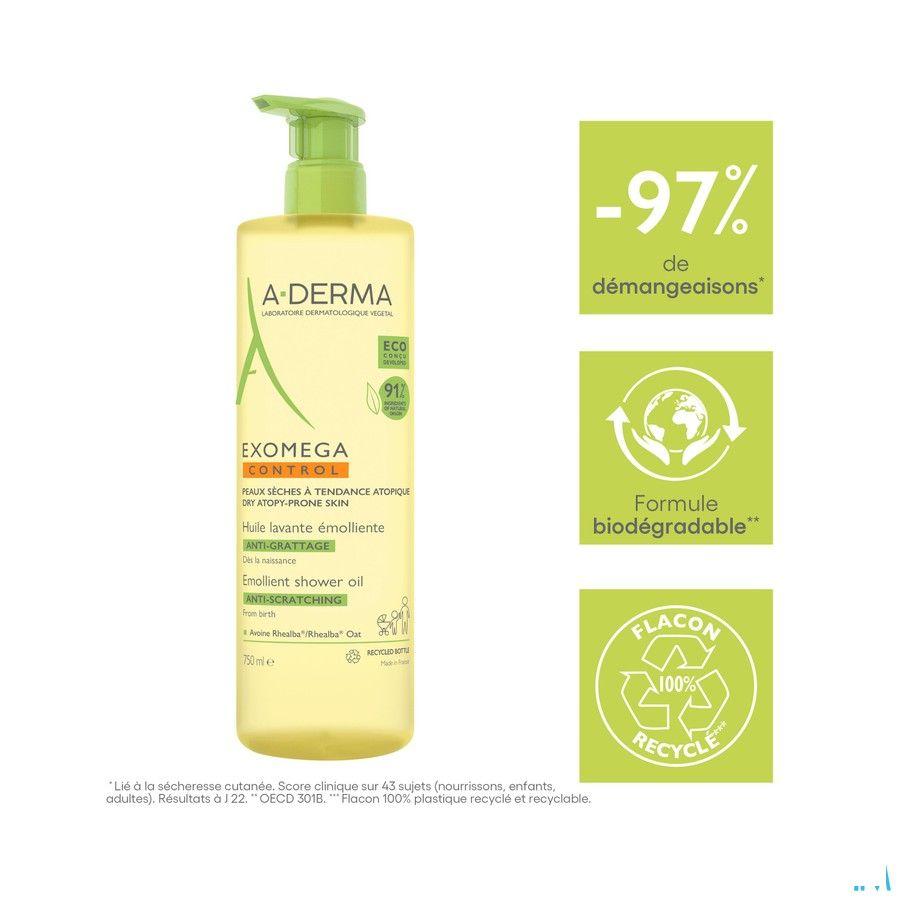 Aderma Exomega Control Olie Reinigend 750 ml  -  Aderma