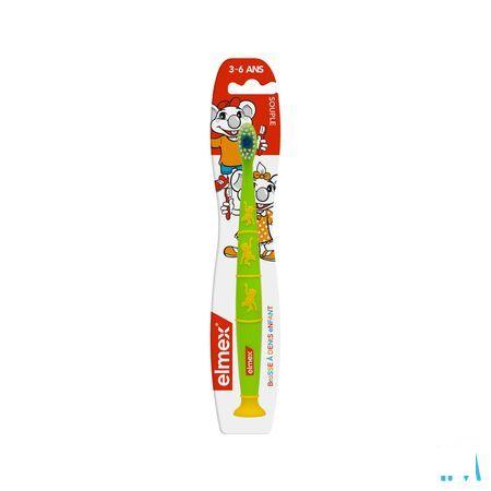 Brosse A Dents Elmex Enfant 3-6 Ans