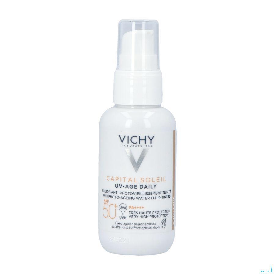 Vichy Cap Sol Uv-Age Tintee Light Ip50 + 40 ml  -  Vichy