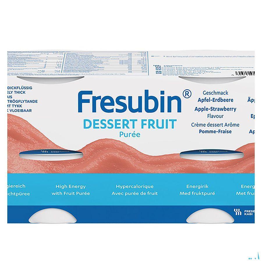 Fresubin Dessert Fruit 125 gr Pommefraise/appelaardbei  -  Fresenius