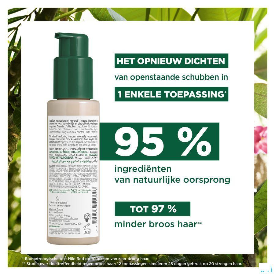 Klorane Capil. Cica Serum Herstel. Cupuacu 100 ml