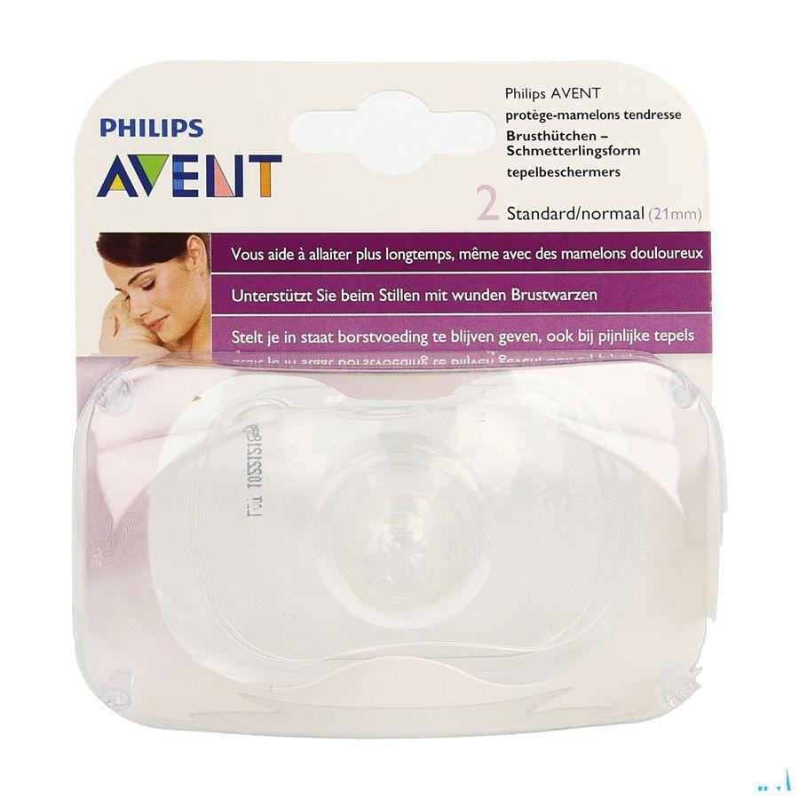 Philips Avent Protecteurs Tetons 2 Scf156/01  -  Bomedys