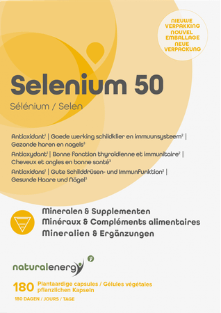 Selenium 50 Caps 180 Natural Energy