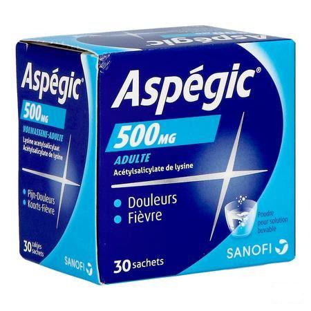 Aspegic 500 Pulv 30x 500 mg