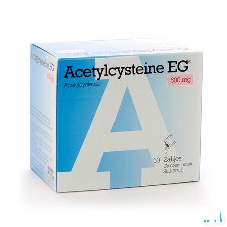 Acetylcysteine EG Zakjes 60x600 mg  -  EG