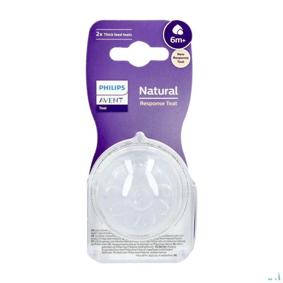 Philips Avent Natural 3.0 Zuigspeen 6M+ T6 1