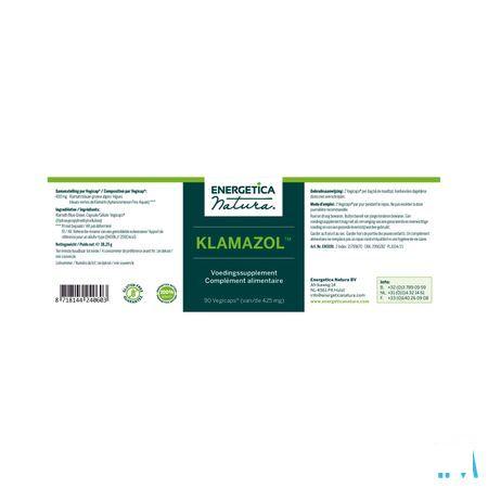 Klamazol 400mg 90 vegicaps  -  Energetica Natura