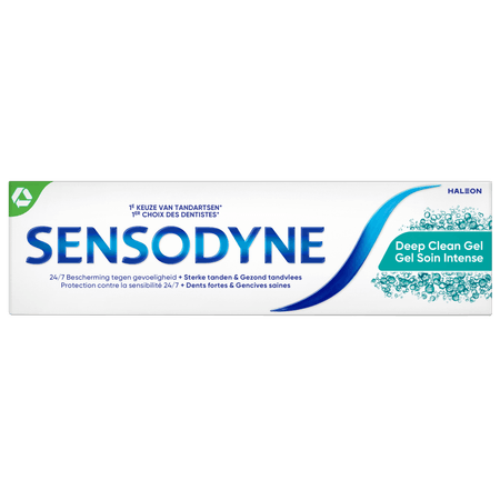 Sensodyne Deep Clean Gel Tandpasta Tube 75 ml