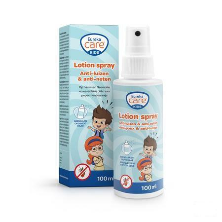 Eureka Care A/Luizen A/Neten Lotion Spray 100 ml  -  Eureka Pharma