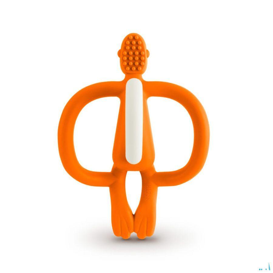 Matchstick Monkey Bijtring Oranje  -  Bomedys