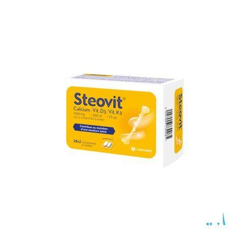 Steovit Calcium/Vitd3/Vit K2 1000Mg/880Iu Comp2X28  -  Orifarm Healthcare