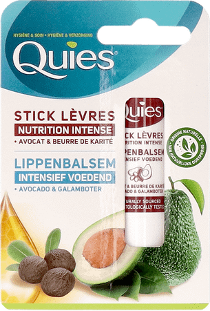 Quies Stick Levres Regenerant Avocat&beure Karite  -  Quies