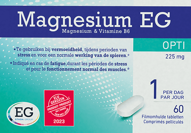 Magnesium Opti Eg 225 mg Tabletten 60  -  EG