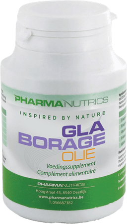 Borage Gla Caps 180 Pharmanutrics  -  Pharmanutrics