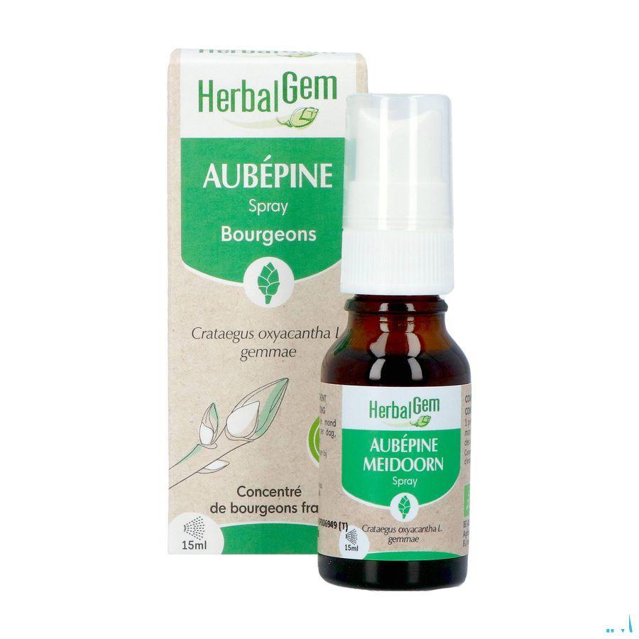 Herbalgem Meidoorn Bio Spray 15 ml