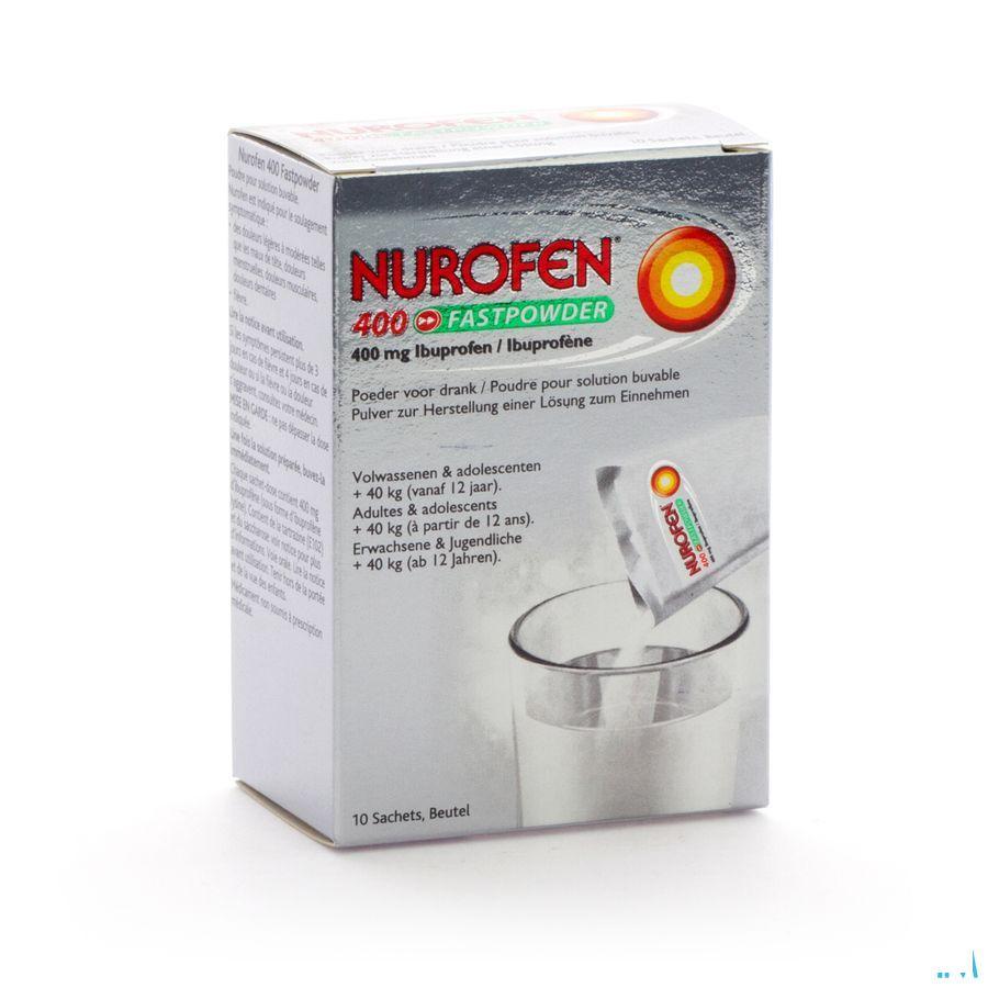 Nurofen 400 Fastpowder 400 mg Sach 10