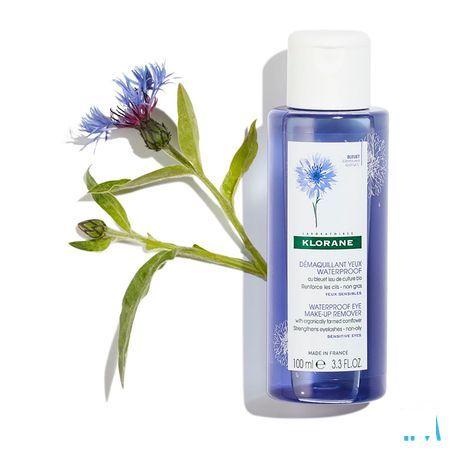 Klorane Bleuet Demaquillant Waterproof Flacon 100 ml