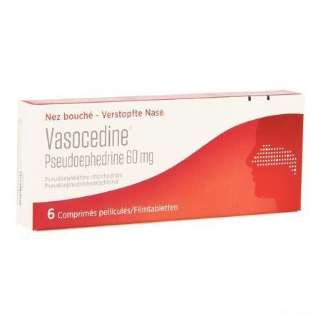 Vasocedine Pseudoefedrine Tabletten 6