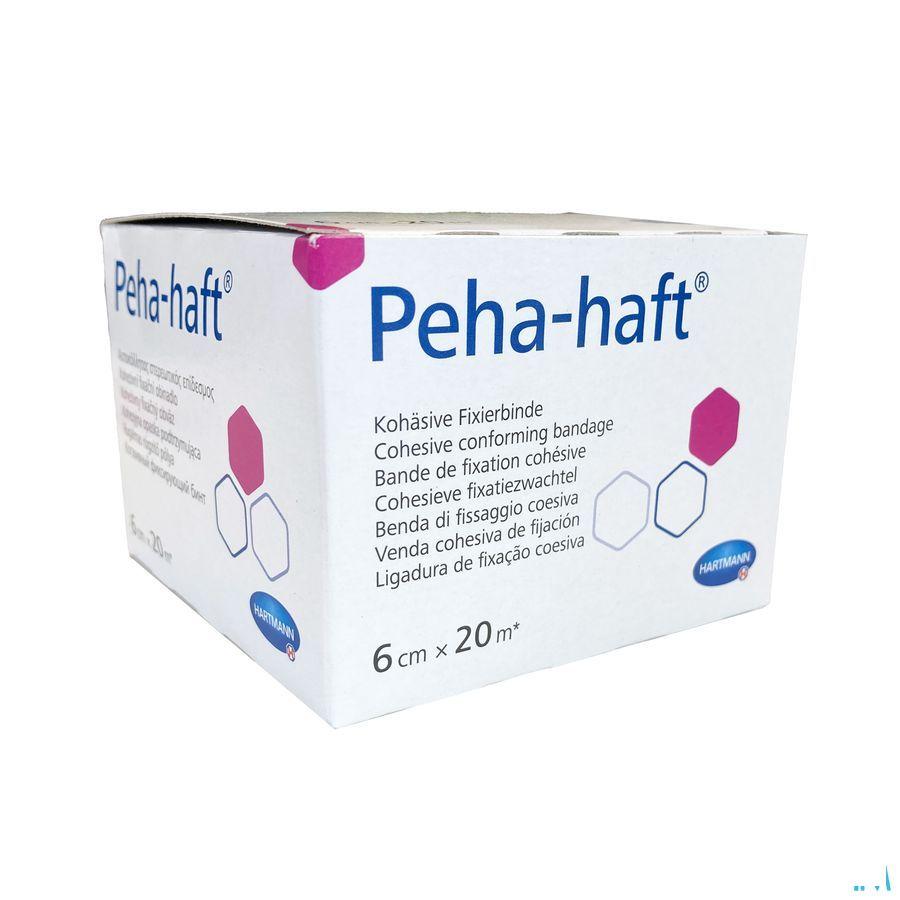 Peha-haft Latexfree 6cmx20m 1 P/s  -  Hartmann