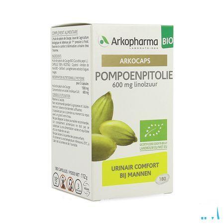 Arkocaps Pompoenpitolie Bio 180 Capsule  -  Arkopharma