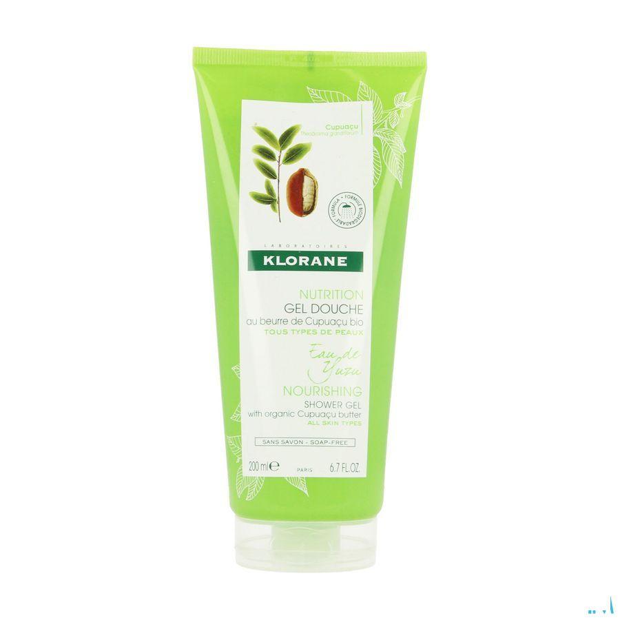 Klorane Corps Gel Douche Eau Yuzu 200 ml