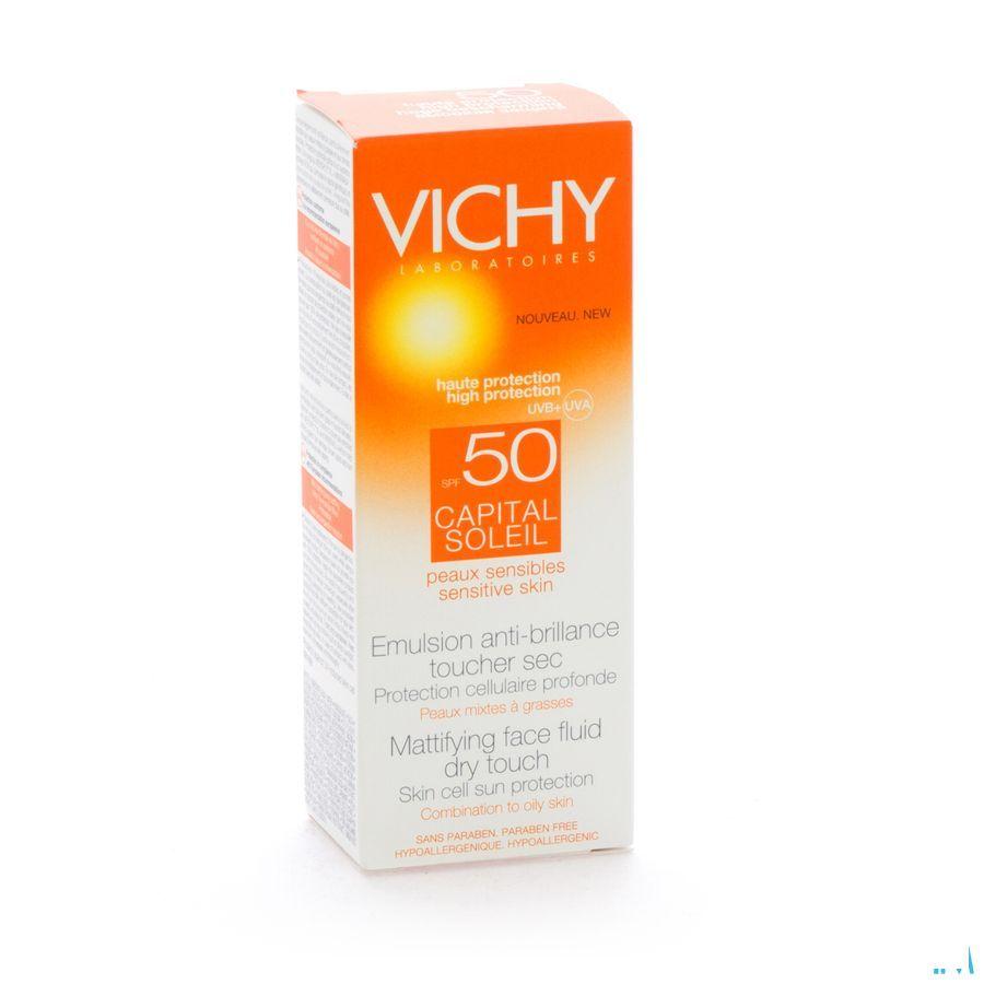 Vichy Cap Oplossing Ip50 + Gezichtscreme Dry Touch 50 ml  -  Vichy