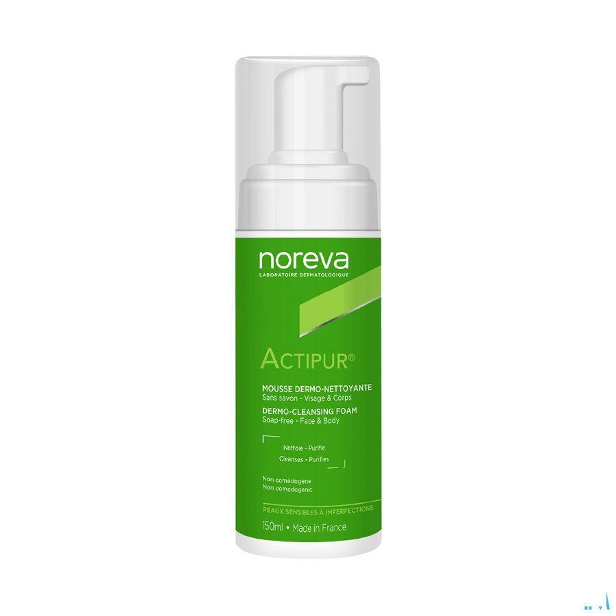 Actipur Mousse Dermo Nettoyante Flacon Pompe 150 ml  -  Noreva Led