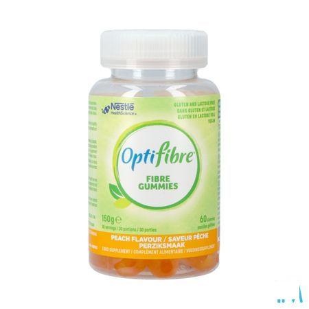 Nestle Optifibre Fibre Peche Gommes 60