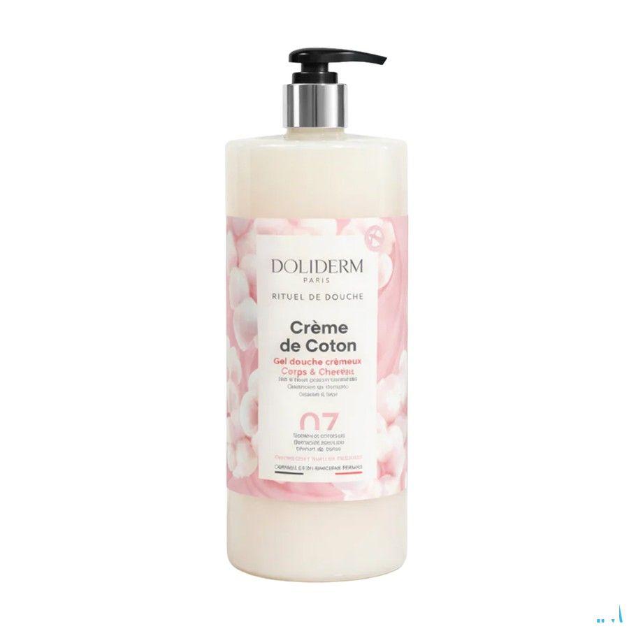 Doliderm Gel Douche 2En1 Creme De Coton 1L