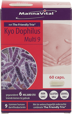 Mannavital Kyodophilus Multi 9 Caps 60