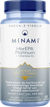 Minami Morepa Platinum Vitamine D3 Caps 60