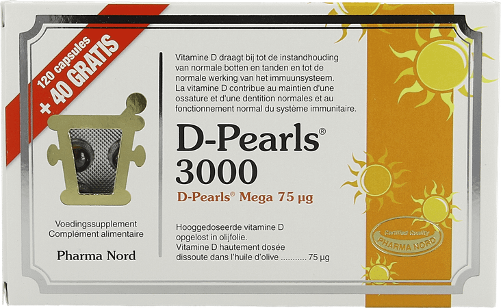 D-Pearls 3000 Caps 120+40