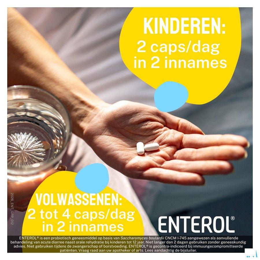 Enterol 250 mg Capsule Harde Dur S/blister 10x250 mg
