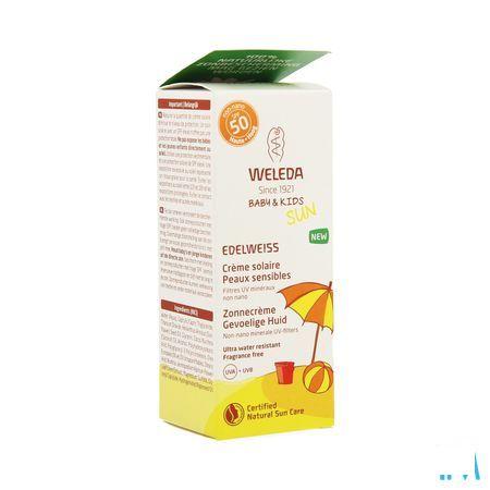 Weleda Edelweiss Creme Solution Peau Sens. Ip50 + 50 ml  -  Weleda