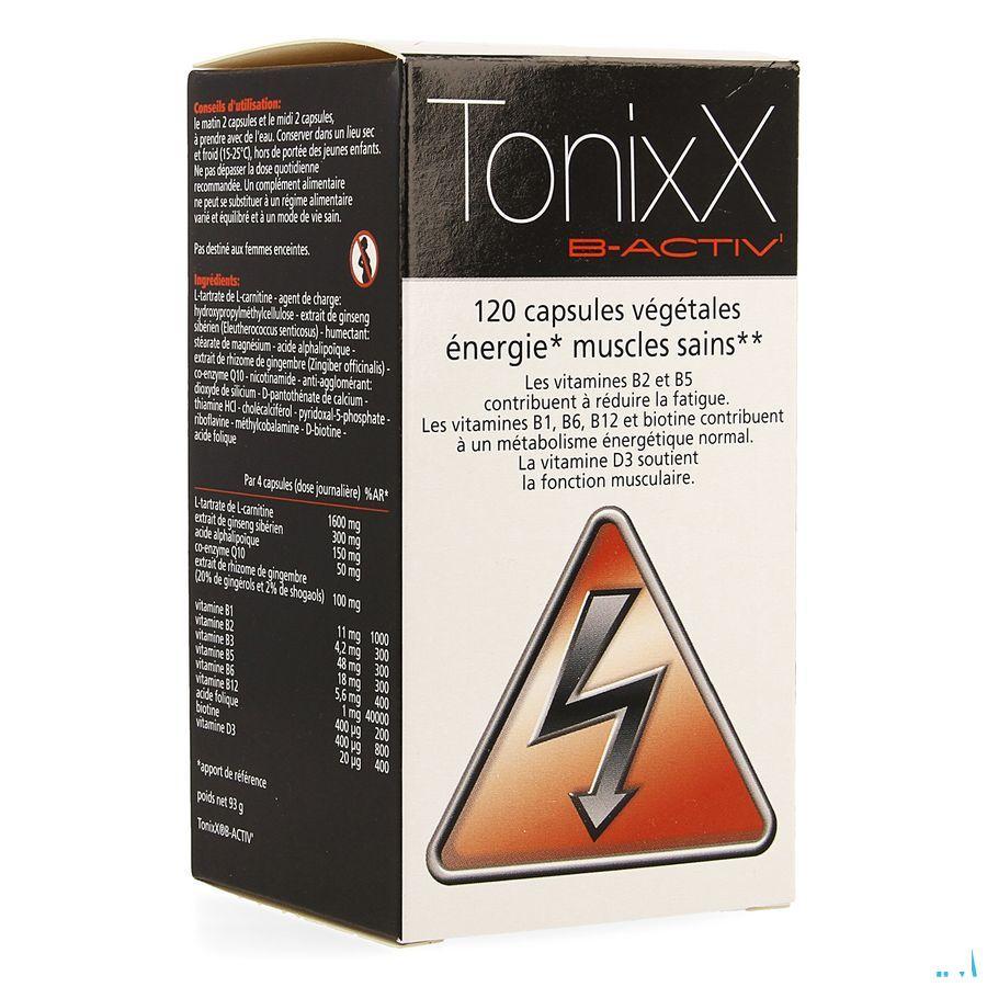 Tonixx B-active 120 Capsule  -  Ixx Pharma