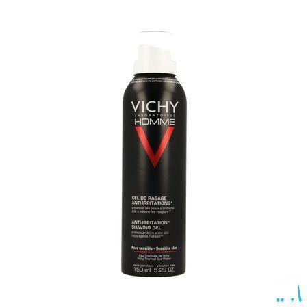 Vichy Homme Scheergel Anti Irrit. 150 ml  -  Vichy
