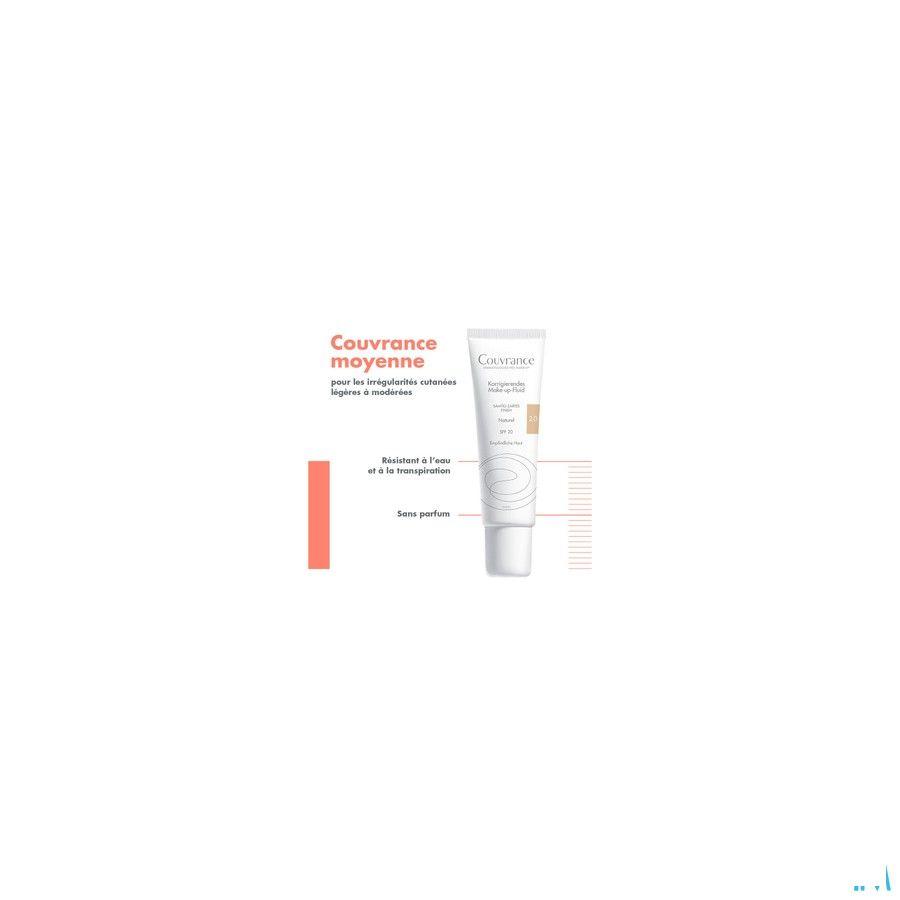 Avene Couvrance Fdt Correct. Fluide 2 Naturel 30 ml  -  Avene