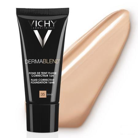 Vichy Fdt Dermablend Fluide 35 Sand 30 ml  -  Vichy