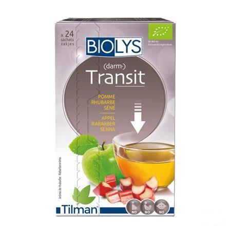 Biolys Appel Rabarber Senna Zakjes 24  -  Tilman