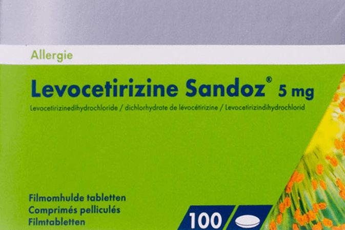 Levocetirizine Sandoz 5 mg Tabletten Enrob.100 X 5 mg